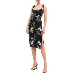 Reformation Besse Floral Dress